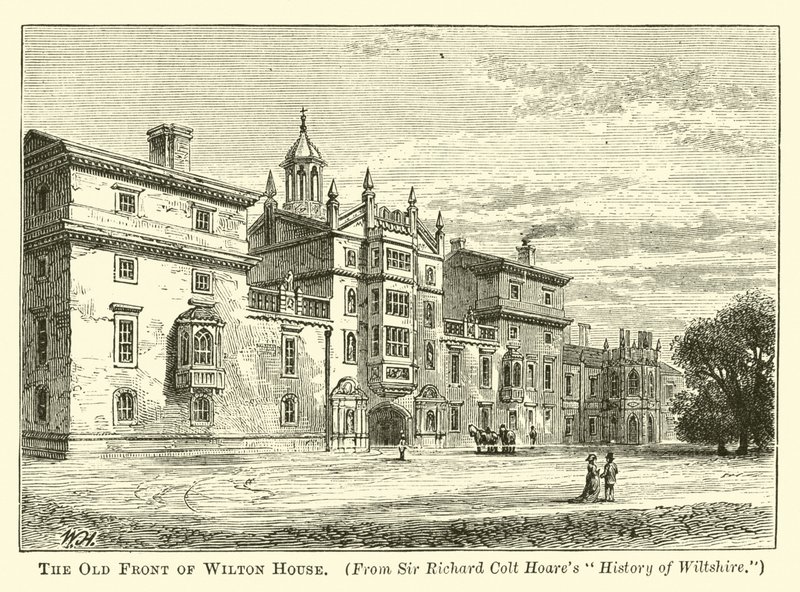 La Antigua Fachada de Wilton House de English School