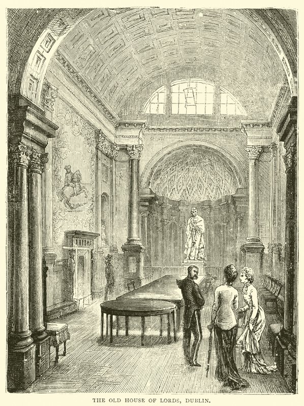 La Antigua Cámara de los Lores, Dublín de English School