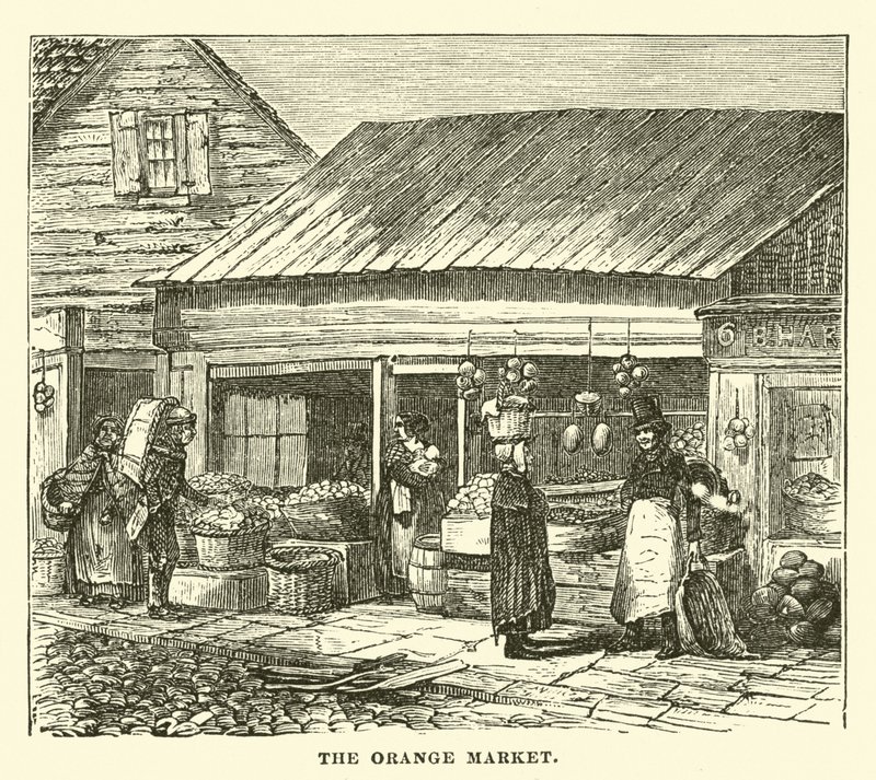 El mercado de naranjas de English School