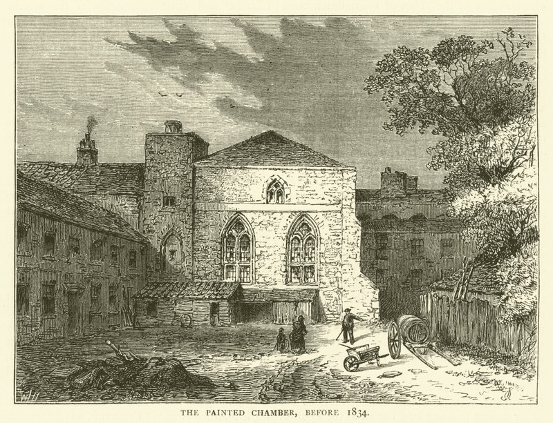 La Cámara Pintada (antes de 1834) de English School