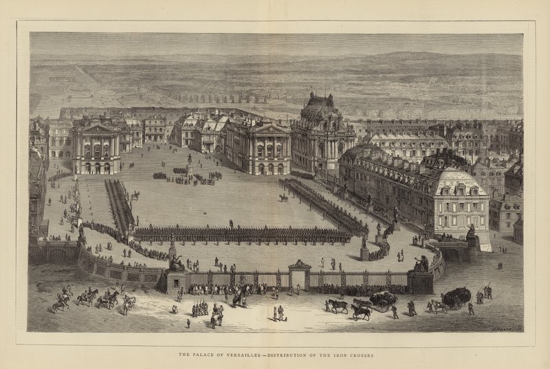 El Palacio de Versalles - Distribución de las Cruces de Hierro de English School