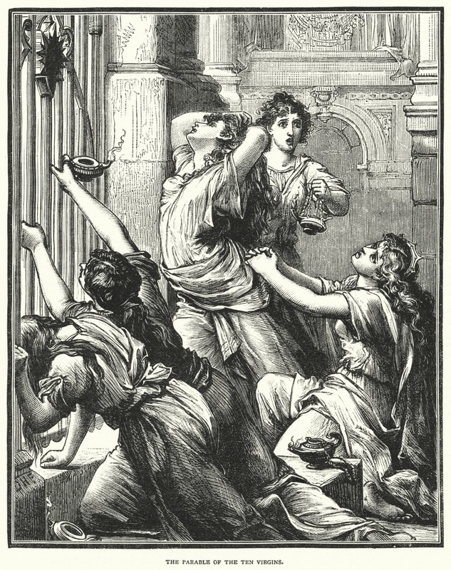 La Parábola de las Diez Vírgenes de English School