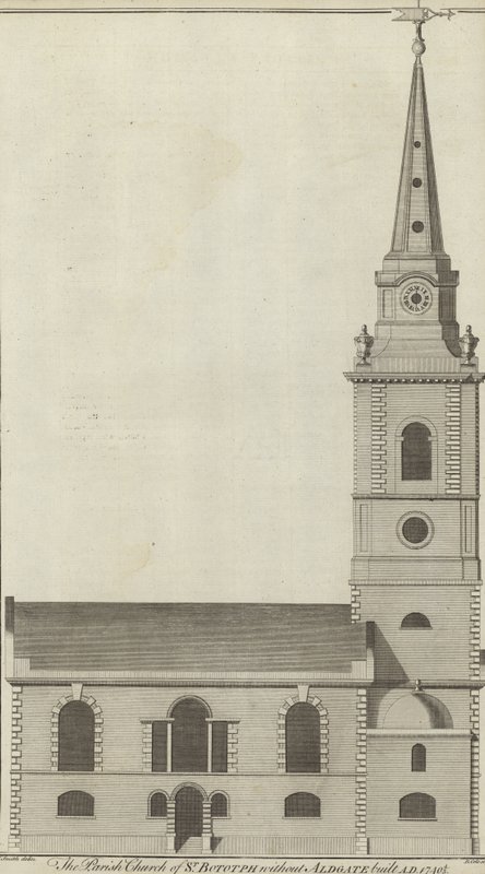 Iglesia Parroquial de San Botolph sin Aldgate, Londres de English School