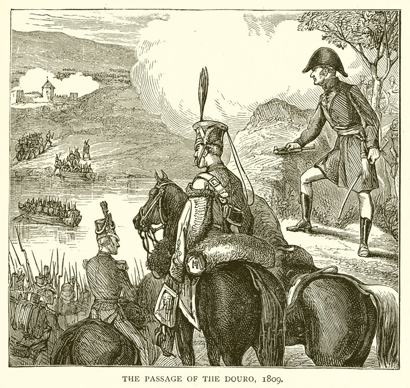 El Paso del Duero, 1809 de English School