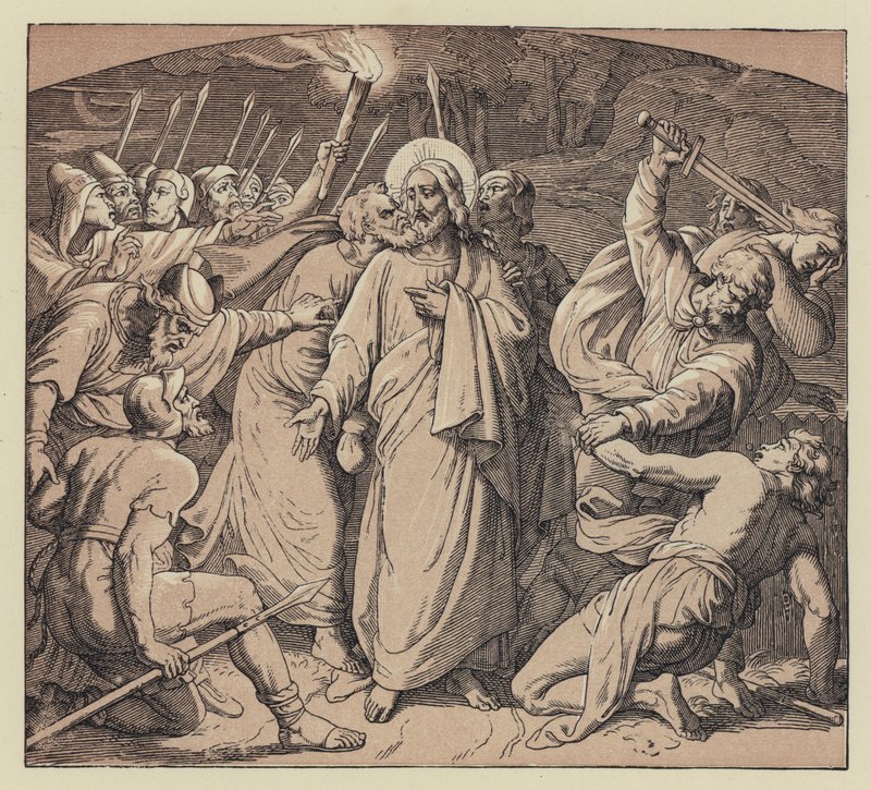 La Pasión de Cristo (grabado) de English School