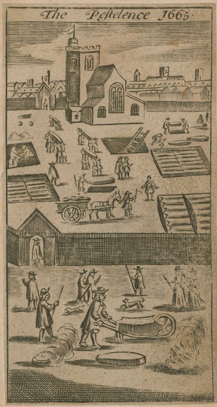 La Peste 1665 de English School