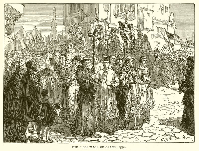 La Peregrinación de Gracia, 1536 de English School