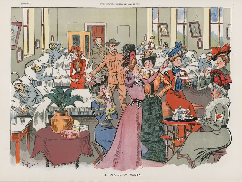 La plaga de mujeres de English School