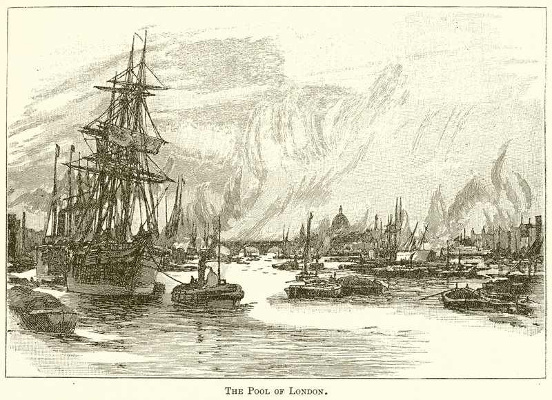 El estanque de Londres de English School
