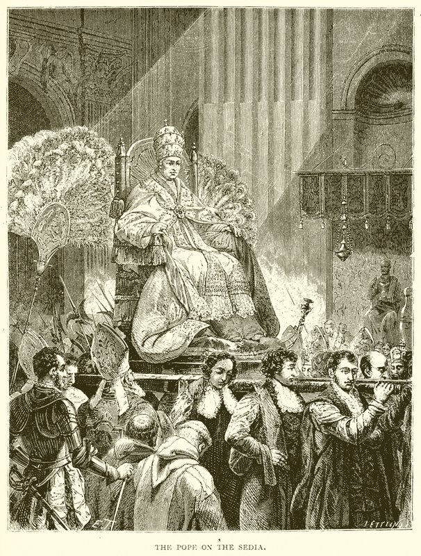 El Papa en la Sedia de English School