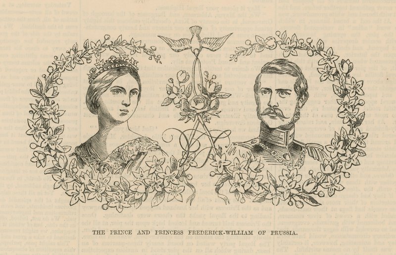 El Príncipe y la Princesa Federico Guillermo de Prusia de English School
