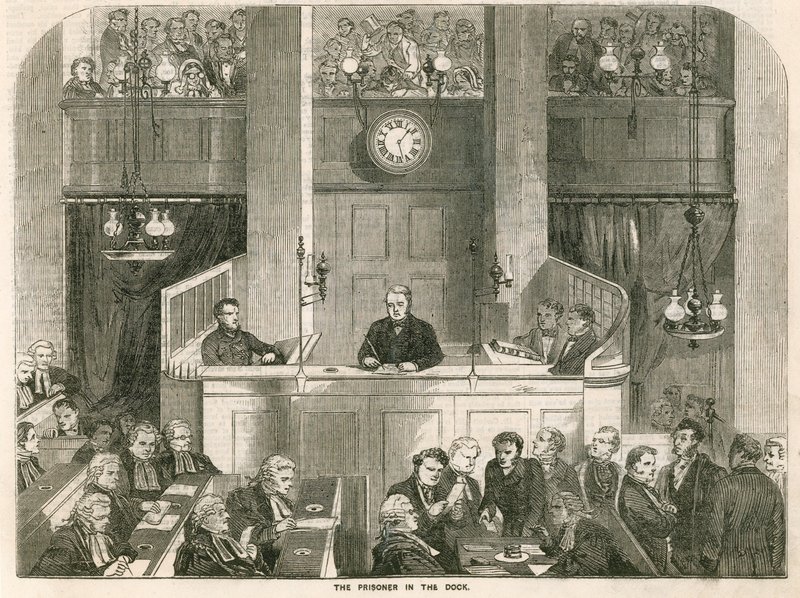 El Prisionero en el Banquillo, el Old Bailey de English School