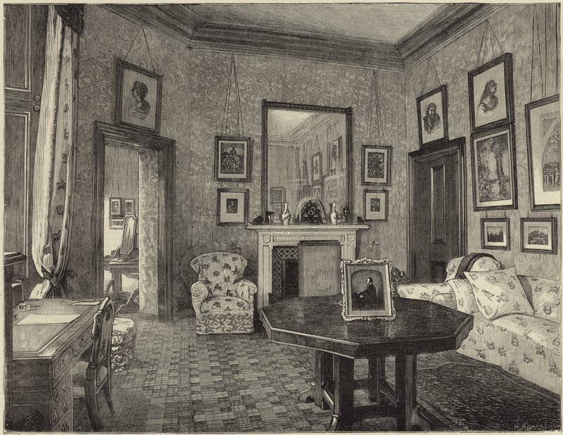 La Reina en Balmoral de English School