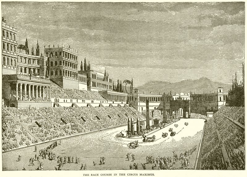 La Pista de Carreras en el Circo Máximo de English School