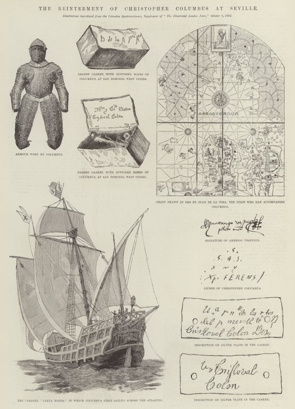 El Reentierro de Cristóbal Colón en Sevilla de English School