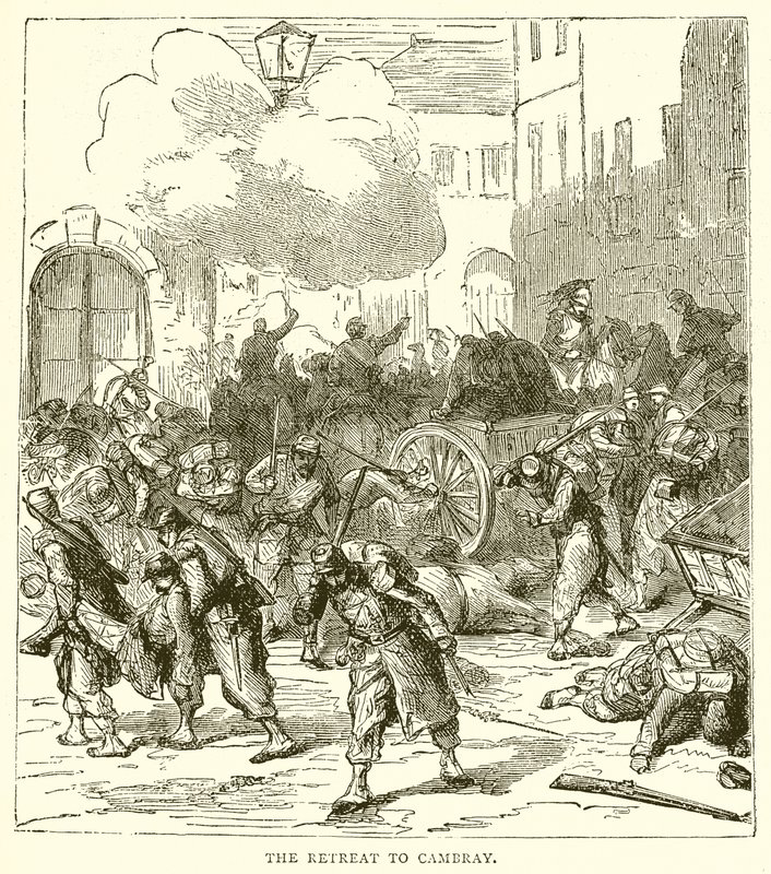 La retirada a Cambrai de English School
