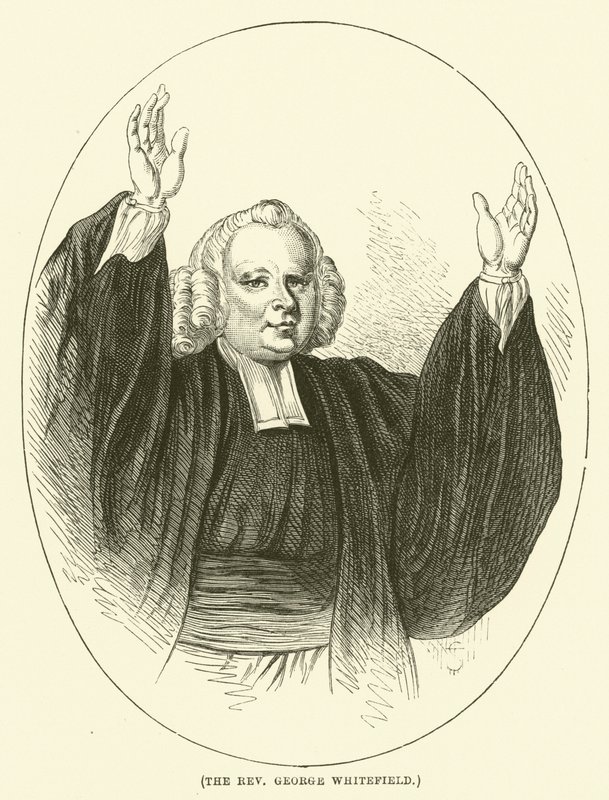 El reverendo George Whitefield (grabado) de English School