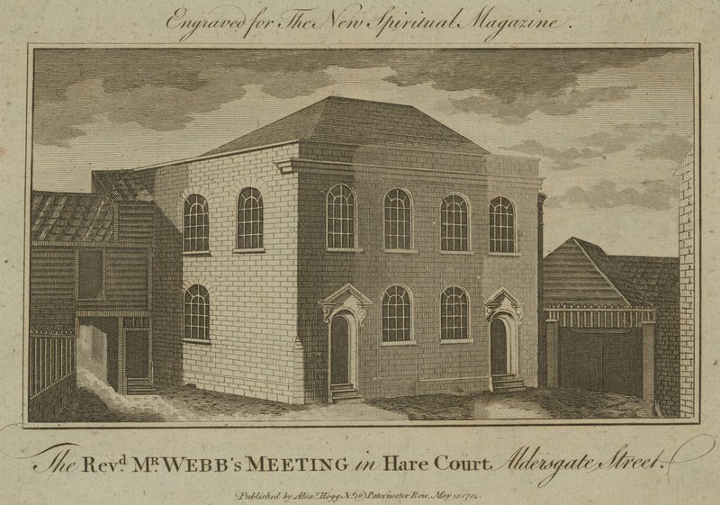 La Reunión del Sr. Webb en Hare Court, Aldersgate Street de English School