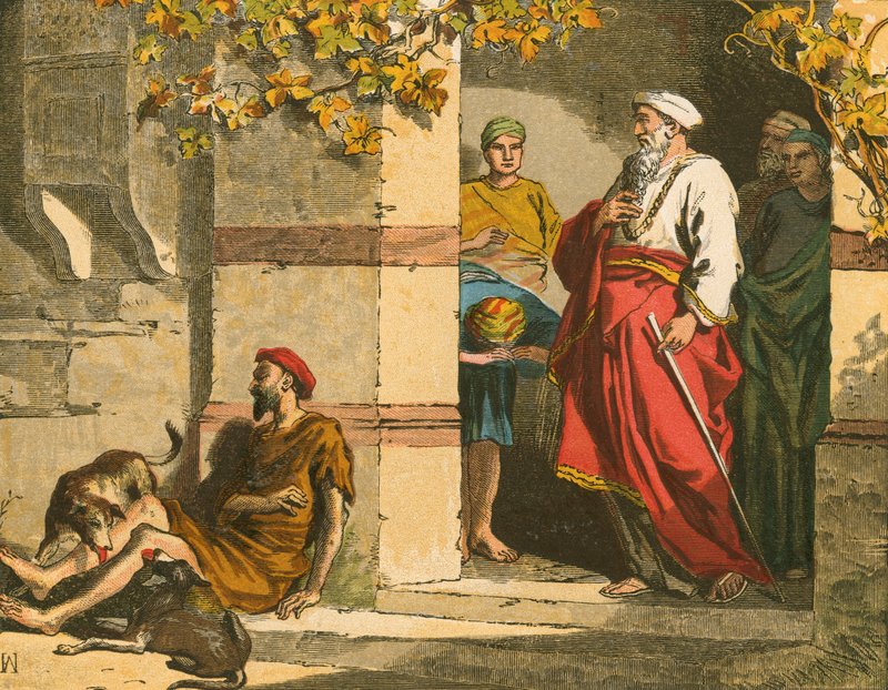 El Rico y Lázaro de English School