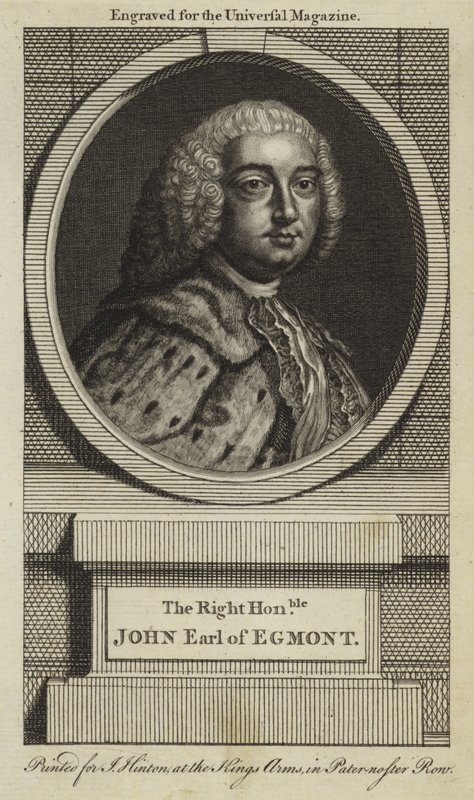 El Muy Honorable John, Conde de Egmont de English School