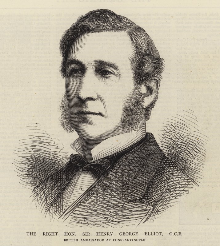 El muy honorable Sir Henry George Elliot, GCB de English School
