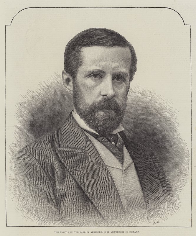 El Muy Honorable el Conde de Aberdeen, Lord Teniente de Irlanda de English School