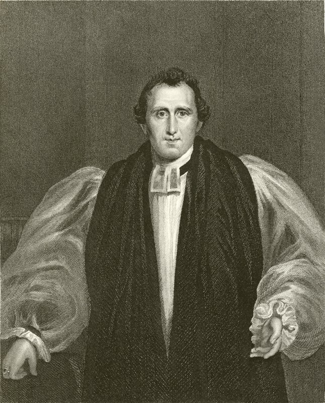 El reverendo Daniel Wilson de English School