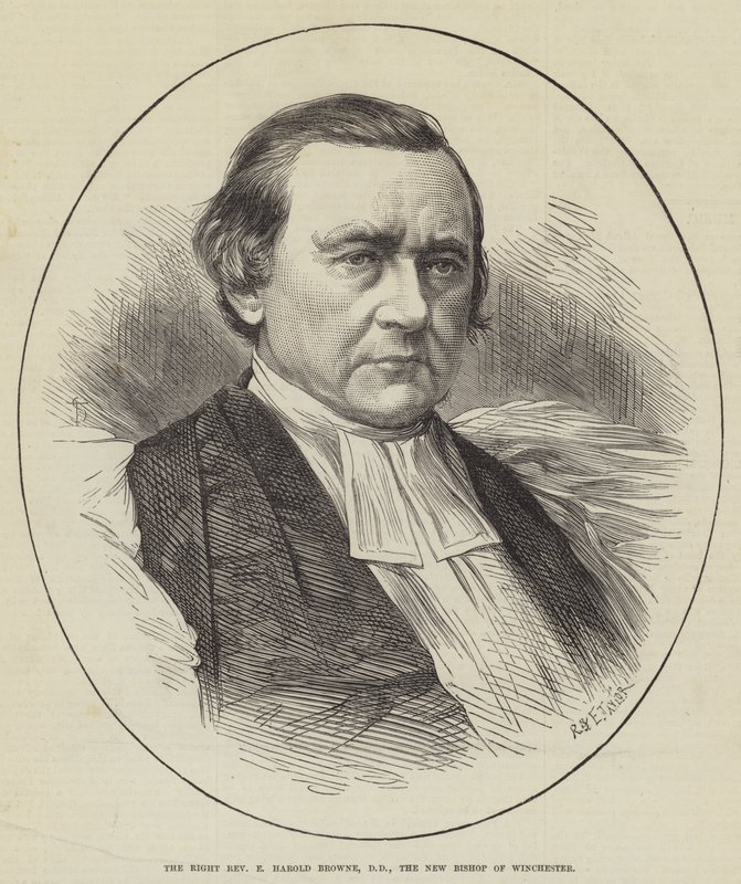 El Reverendo E Harold Browne, DD, el nuevo Obispo de Winchester de English School