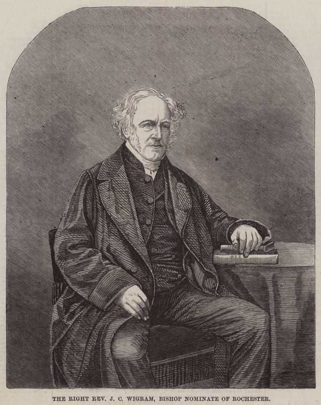 El Muy Reverendo J C Wigram, Obispo Nombrado de Rochester de English School