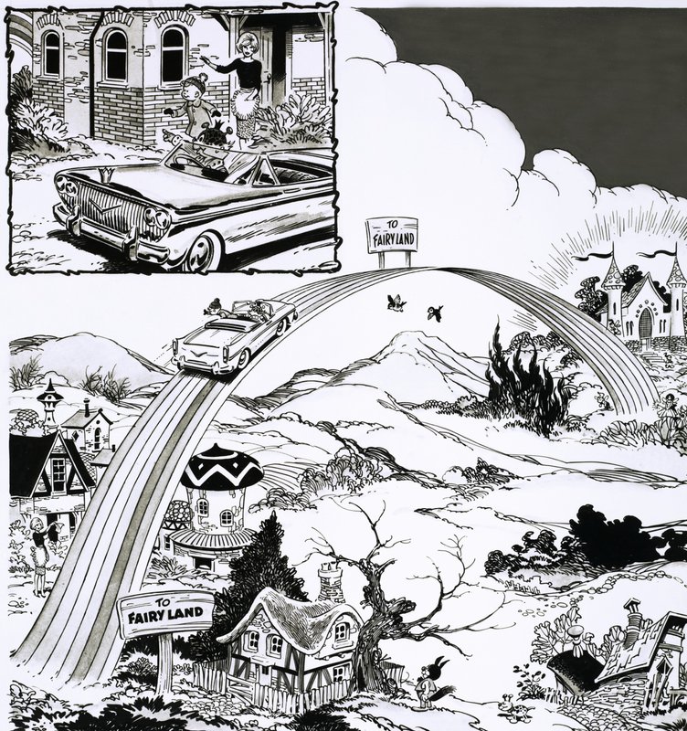 El camino a la tierra de las hadas de English School