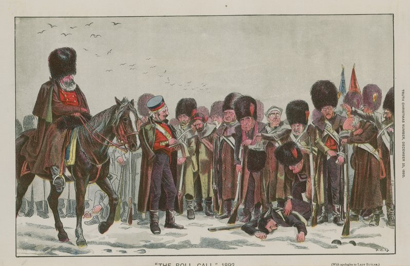 La lista de asistencia, 1892 de English School