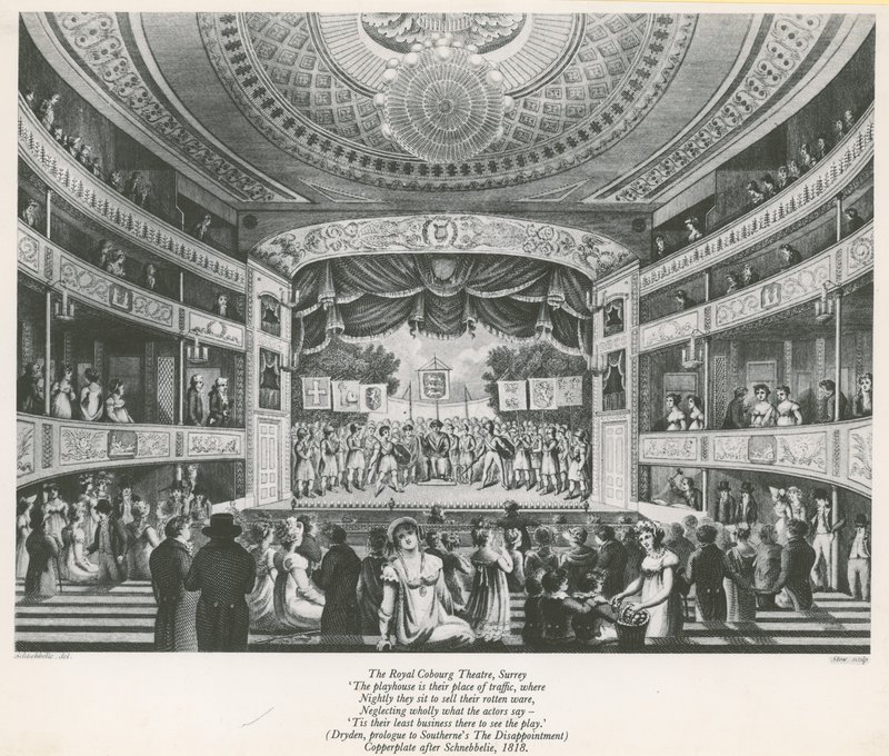 El Teatro Real Cobourg, Surrey de English School