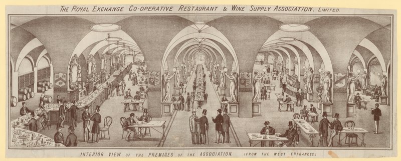 El Restaurante Cooperativo y Asociación de Suministro de Vinos del Intercambio Real de English School