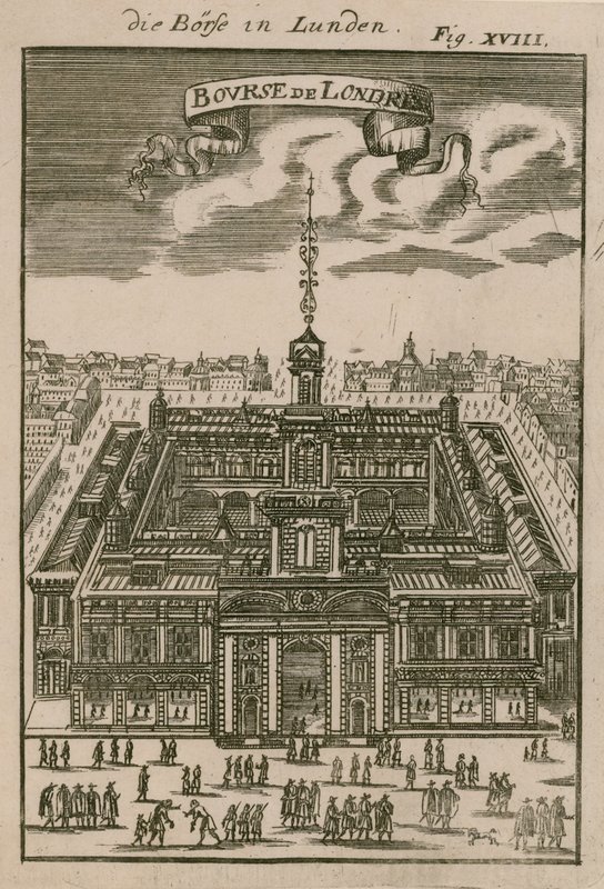 El Royal Exchange, Londres de English School