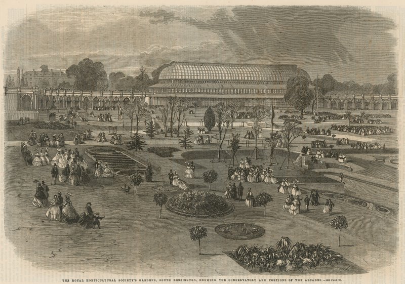 Los Jardines de la Sociedad Hortícola Real, South Kensington de English School