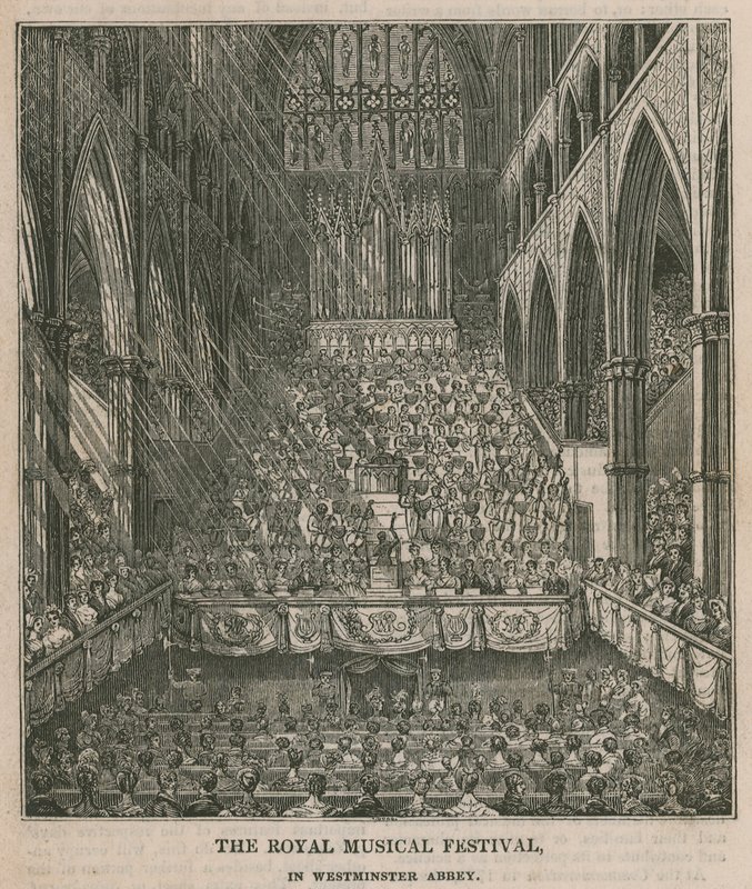 El Festival Musical Real en la Abadía de Westminster de English School