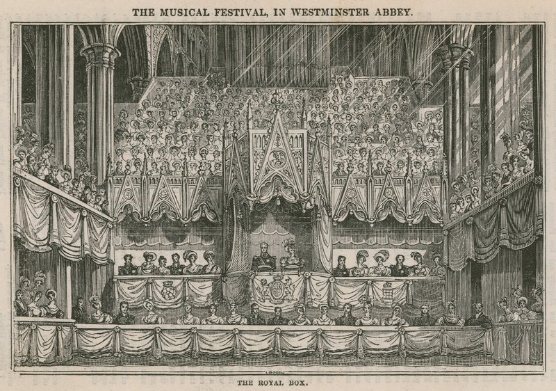 El Festival Musical Real en la Abadía de Westminster: La Caja Real de English School