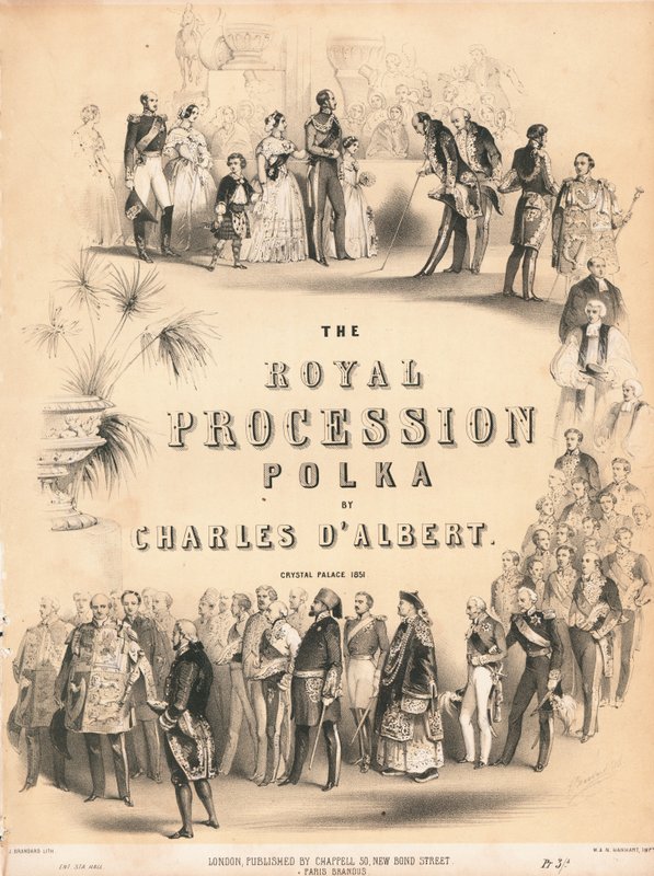 La procesión real polka de English School