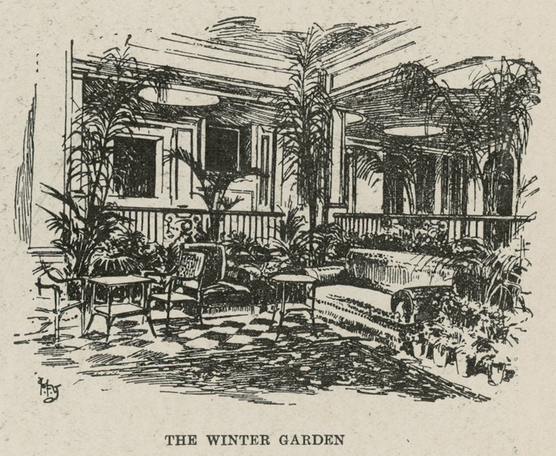 El Hotel Russell, Russell Square: El Jardín de Invierno de English School