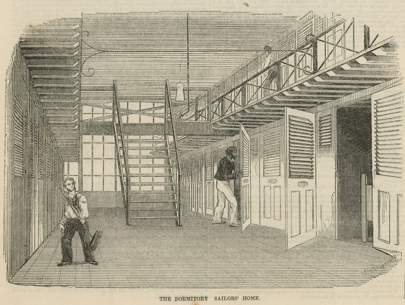 El Hogar de los Marineros, Ratcliff: El Dormitorio de English School