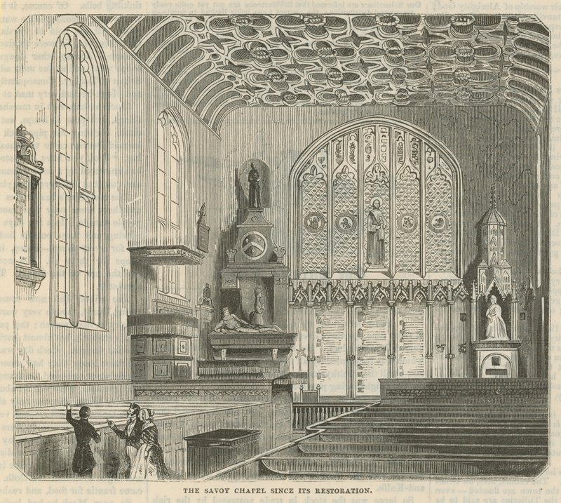 La Capilla del Savoy desde su restauración de English School