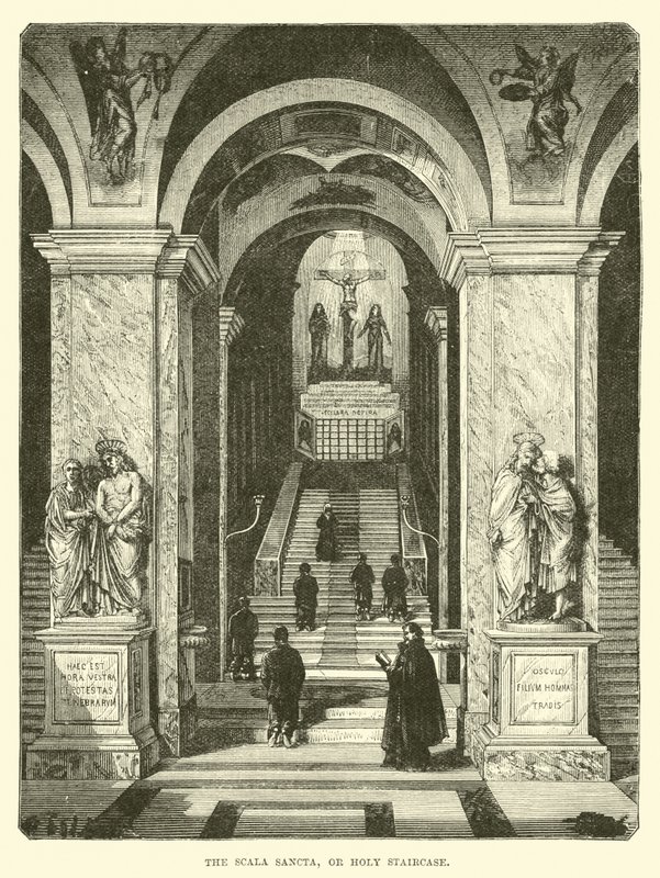 La Scala Sancta, o Escalera Santa de English School