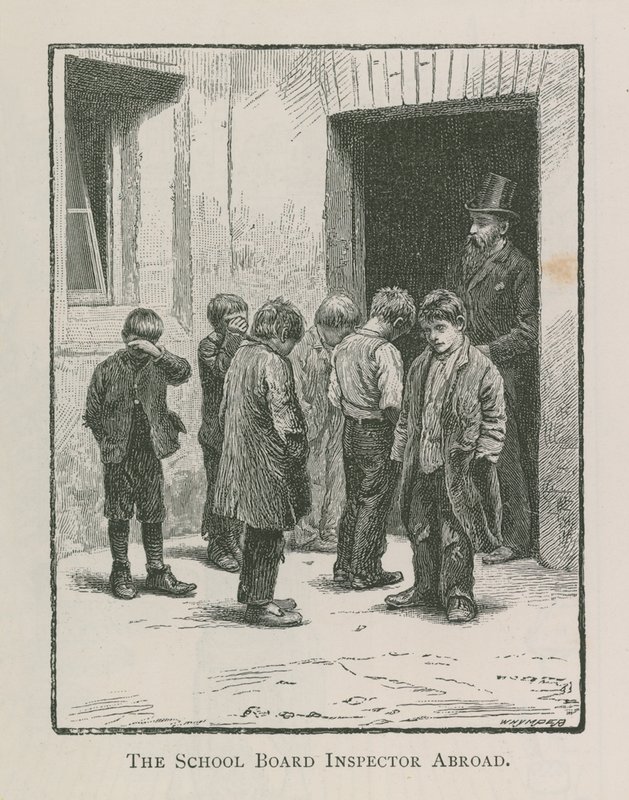 El Inspector de la Junta Escolar en el extranjero de English School