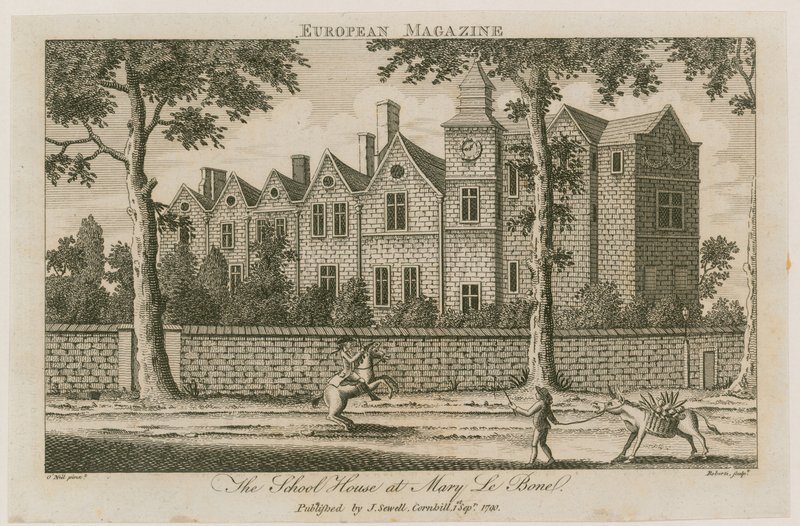 La casa de la escuela en Marylebone, Londres de English School