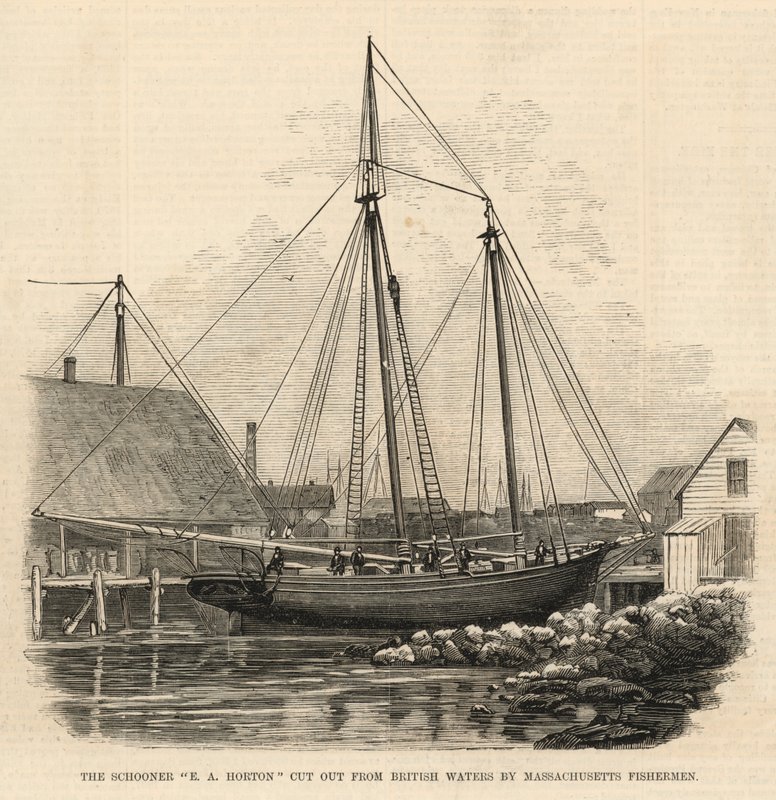 El goleta E A Horton sacada de aguas británicas por pescadores de Massachusetts de English School
