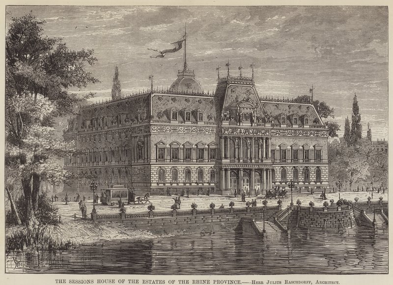 La Casa de Sesiones de los Estados de la Provincia del Rin de English School