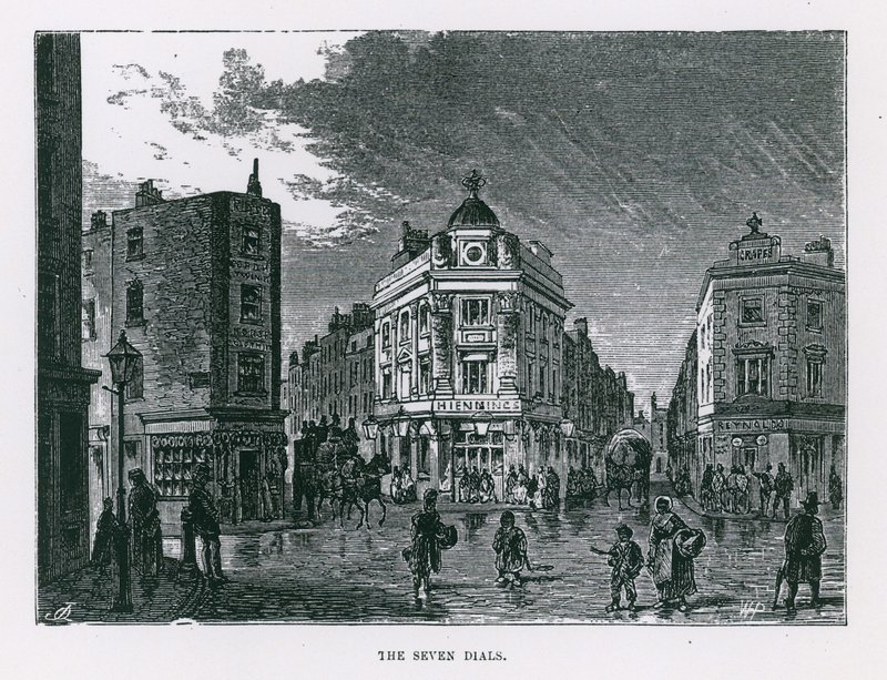 The Seven Dials, Londres de English School