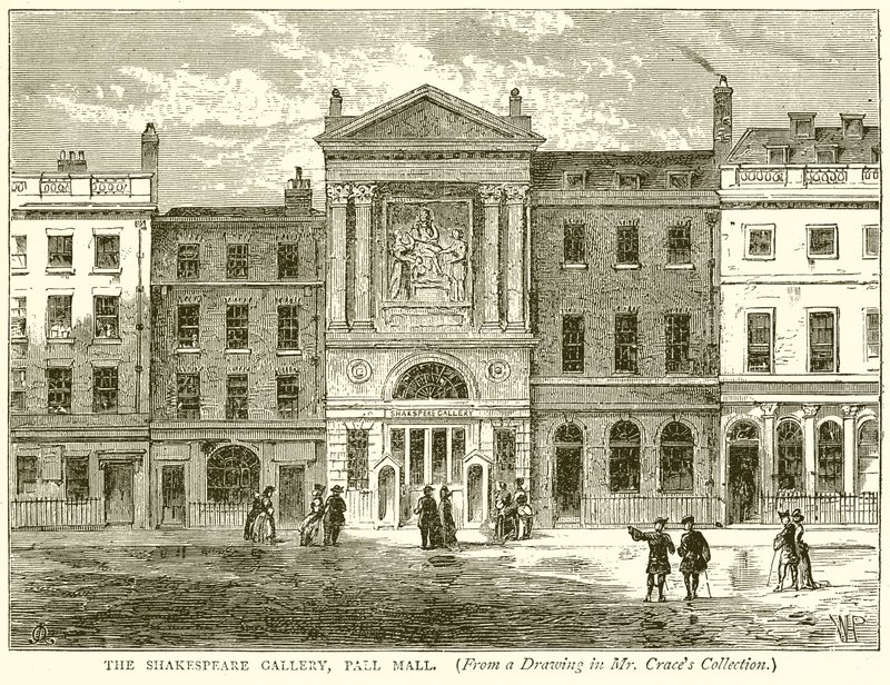 La Galería Shakespeare, Pall Mall de English School