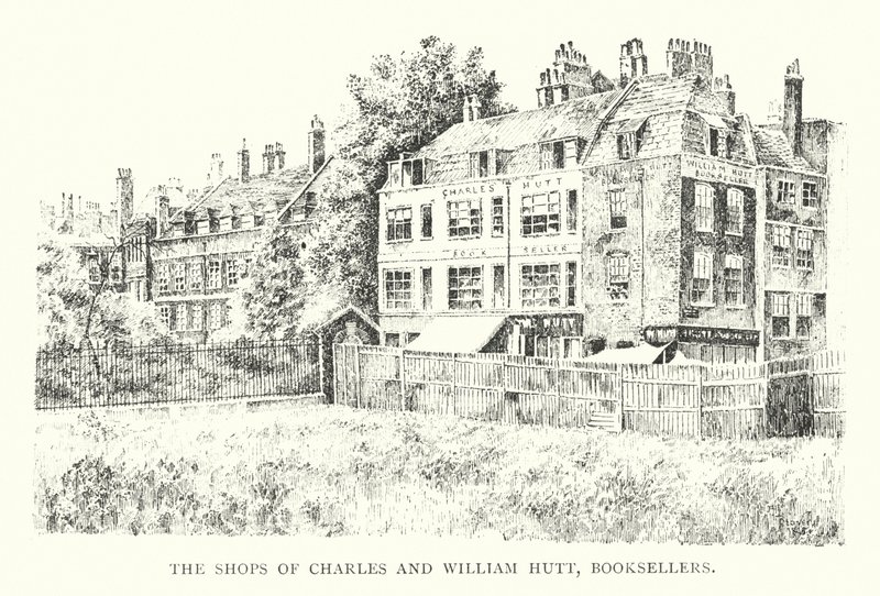 Las tiendas de Charles y William Hutt, libreros de English School
