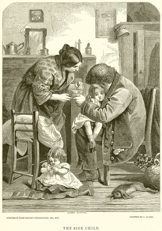 El niño enfermo de English School